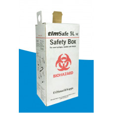 Контейнер картонний для збирання та утилізації медичних відходів TimSafe 5 л